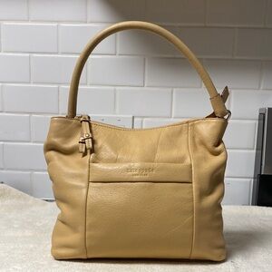 Kate Spade Tan Leather Shoulder Bag